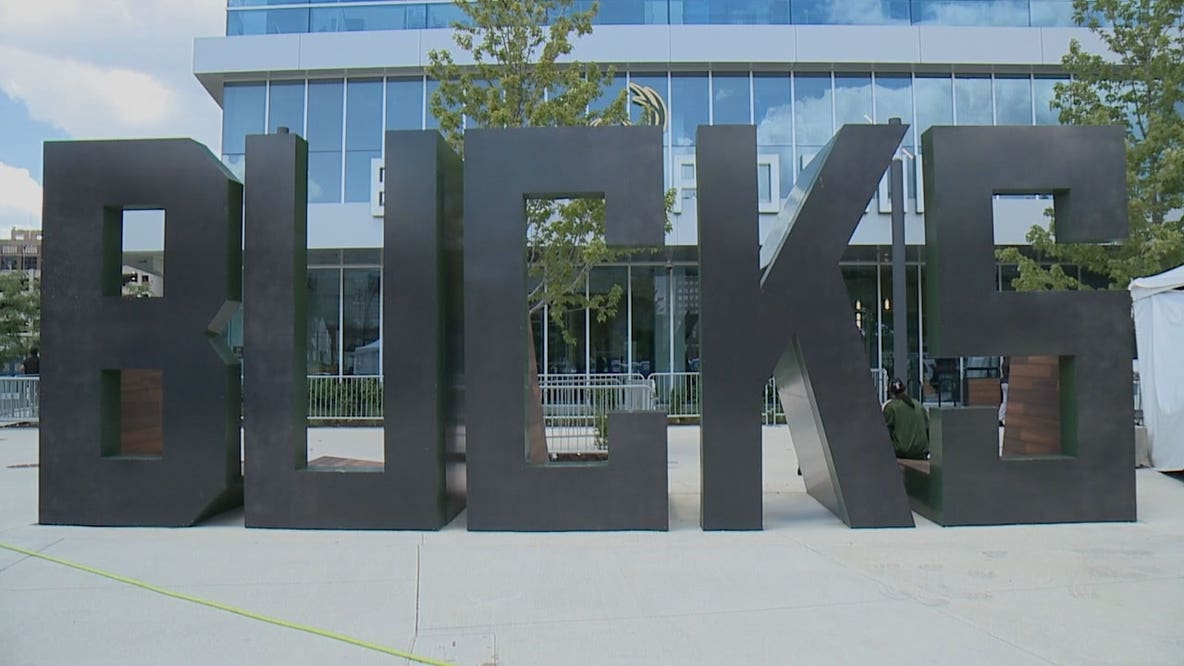 Bucks fans wish team well in NBA FInals